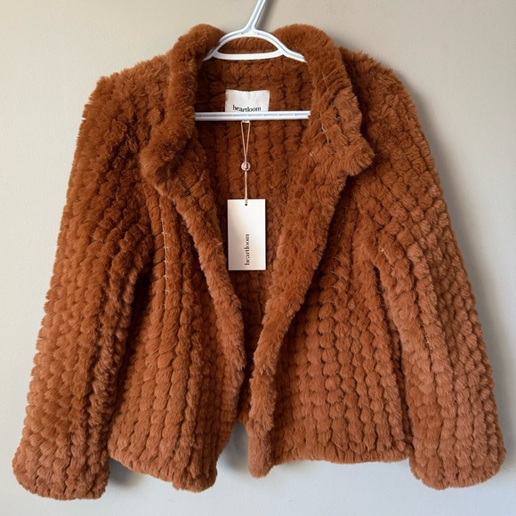 Heartloom Rosa Faux Fur Jacket - Picture 1 of 5
